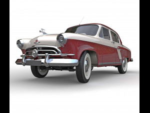 gaz m 21 volga Modello 3D