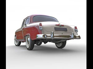 Gaz m 21 volga 3D Model