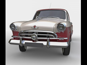 gaz m 21 volga Modello 3D