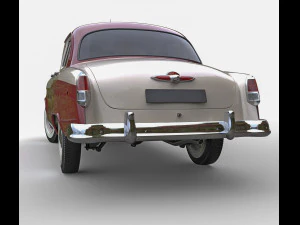 Gaz m 21 volga 3D Model