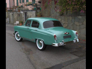 Gaz m 21 volga 3D Model