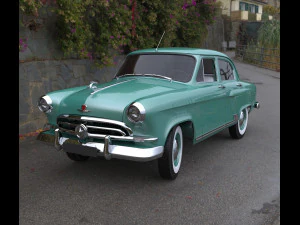 Gas m 21 volga Model 3D