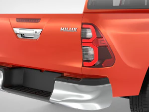 toyota hilux double cab 4wd 2020 Model 3D