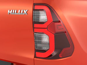 toyota hilux double cab 4wd 2020 Model 3D