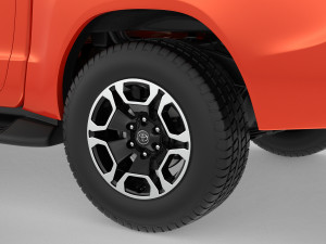 toyota hilux double cab 4wd 2020 3D Модель