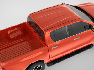 toyota hilux double cab 4wd 2020 Model 3D