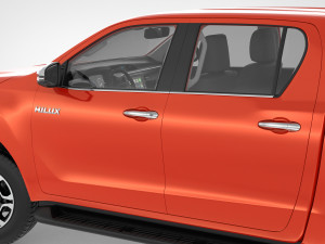 toyota hilux double cab 4wd 2020 3D Модель