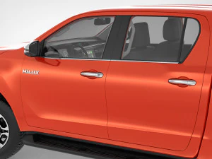 toyota hilux double cab 4wd 2020 Model 3D