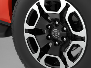 toyota hilux double cab 4wd 2020 3D Модель