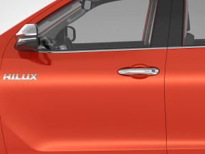 toyota hilux double cab 4wd 2020 3D Модель
