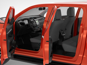 toyota hilux double cab 4wd 2020 3D Модель
