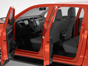 toyota hilux double cab 4wd 2020 Model 3D