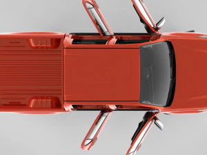 toyota hilux double cab 4wd 2020 Model 3D