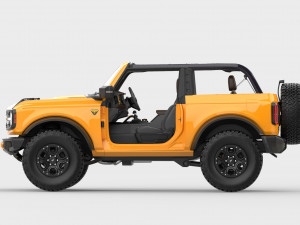 2021 ford-bronco 4-door 2-door Modèle 3D