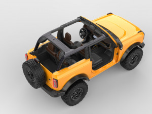 2021 ford-bronco 4-door 2-door Modèle 3D