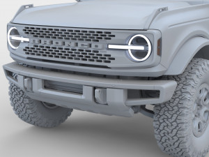 2021 ford-bronco 4-door 2-door Modèle 3D
