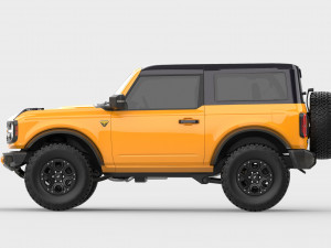 2021 ford-bronco 4-door 2-door Modèle 3D
