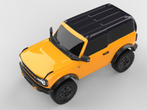 2021 ford-bronco 4-door 2-door Modèle 3D