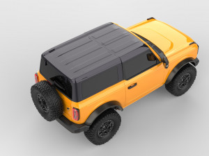 2021 ford-bronco 4-door 2-door Modèle 3D