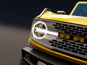 2021 ford-bronco 4-door 2-door Modèle 3D