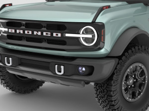 2021 ford-bronco 4-door 2-door Modèle 3D