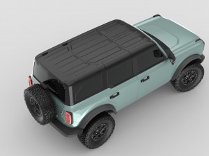 2021 ford-bronco 4-door 2-door Modèle 3D