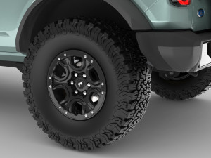 2021 ford-bronco 4-door 2-door Modèle 3D