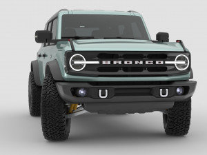 2021 ford-bronco 4-door 2-door Modèle 3D