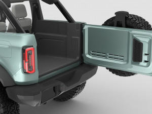 2021 ford-bronco 4-door 2-door Modèle 3D