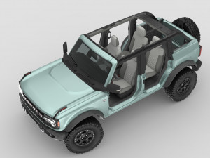 2021 ford-bronco 4-door 2-door Modèle 3D