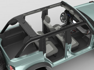 2021 ford-bronco 4-door 2-door Modèle 3D