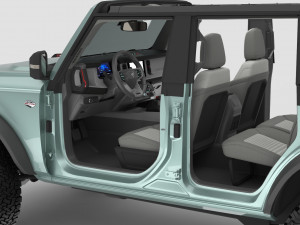 2021 ford-bronco 4-door 2-door Modèle 3D