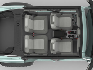 2021 ford-bronco 4-door 2-door Modèle 3D