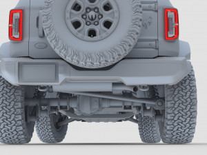 2021 ford-bronco 4-door 2-door Modèle 3D