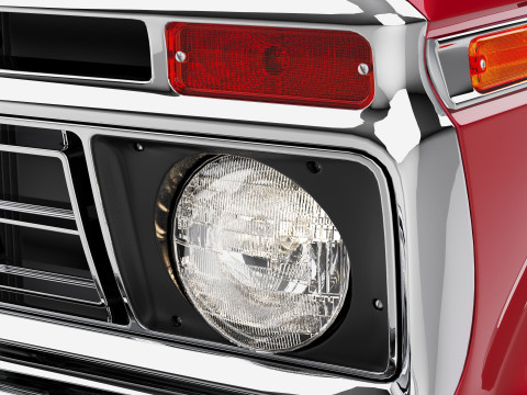 Pickup F250 Single Cab Mk2 1973 1976 1978 3D 模型