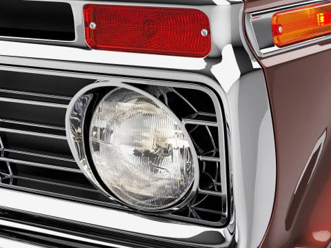 Pickup F250 Super Cab Mk2 1973 1976 1978 Model 3D