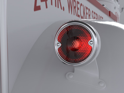 Chevrolet AK-series COE tow truck 1941 3D Model