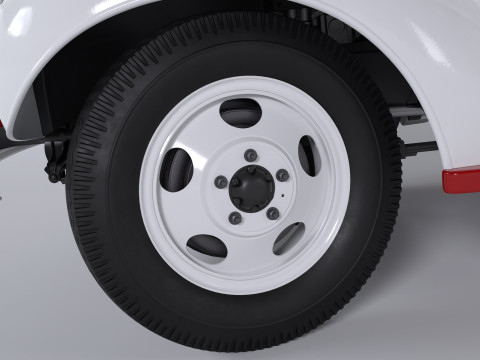 Chevrolet AK-series COE tow truck 1941 3D Model