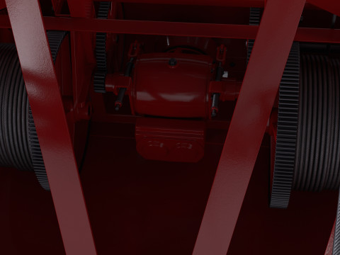 Chevrolet AK-series COE tow truck 1941 3D Model