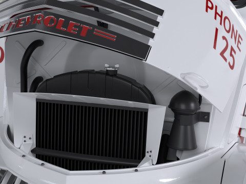Chevrolet AK-series COE tow truck 1941 3D Model