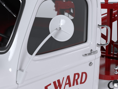 Chevrolet AK-series COE tow truck 1941 3D Model