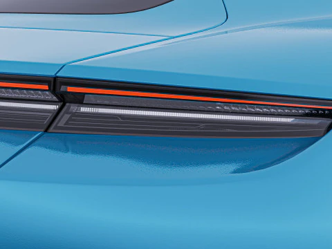 2020 Porsche Taycan Turbo S 3D Model