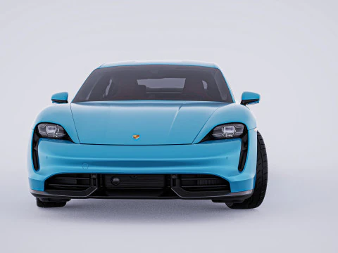 2020 Porsche Taycan Turbo S 3D Model