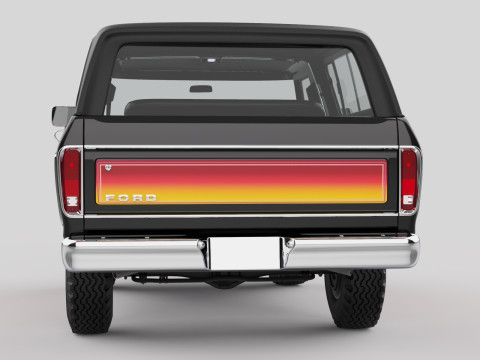 Bronco Mk2 1978 Model 3D