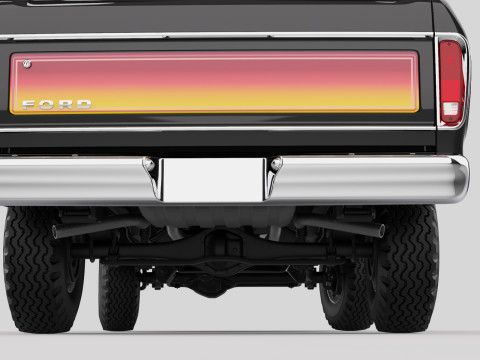 Bronco Mk2 1978 Model 3D