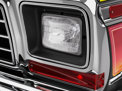 Bronco Mk2 1978 3D Model