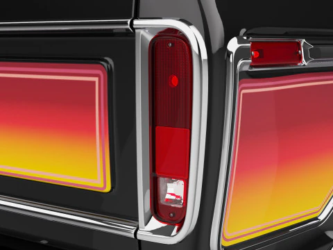 Bronco Mk2 1978 3D Model