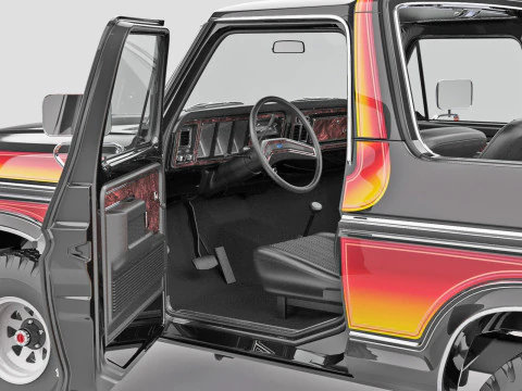 Bronco Mk2 1978 3D Model