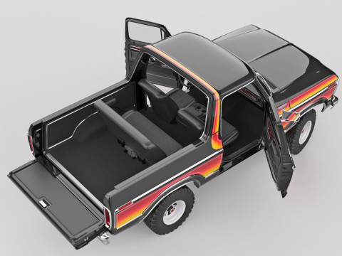 Bronco Mk2 1978 Model 3D