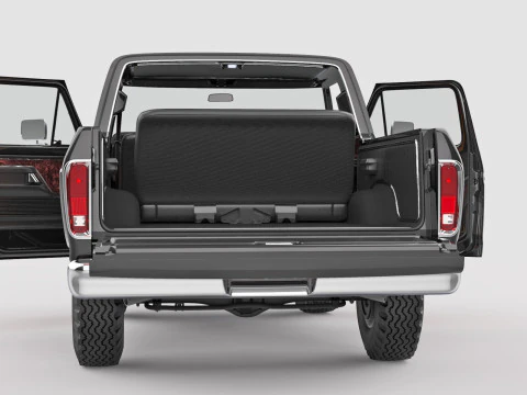 Bronco Mk2 1978 3D Model